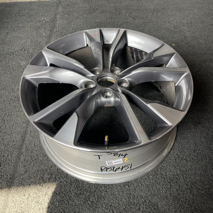 20" INFINITI QX60 22-25 20x8 , 5 V spoke Original OEM Wheel Rim - View 7