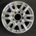 20" SIERRA 2500 PICKUP 20 20x8.5 12 spoke machined face accents silver opt Q7R - Front View