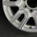 20" SIERRA 2500 PICKUP 20 20x8.5 12 spoke machined face accents silver opt Q7R - Additional View