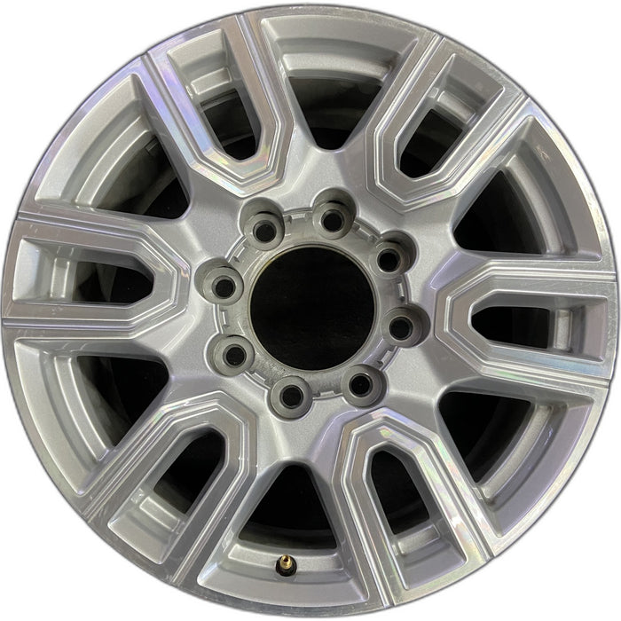 20" SIERRA 2500 PICKUP 20 20x8.5, 12 spoke , silver Original OEM Wheel Rim - Front View