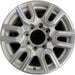 20" SIERRA 2500 PICKUP 20 20x8.5, 12 spoke , silver Original OEM Wheel Rim - Front View