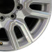 20" SIERRA 2500 PICKUP 20 20x8.5 12 spoke machined face accents silver opt Q7R - Close-Up Detail