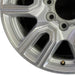 20" SIERRA 2500 PICKUP 20 20x8.5 12 spoke machined face accents silver opt Q7R - Back View