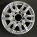 20" SIERRA 2500 PICKUP 20 20x8.5, 12 spoke , silver Original OEM Wheel Rim - Angle View