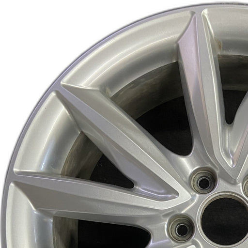 19" RDX 19-21 19x8 alloy w/o machined face; gray factory installed Base - Angle View