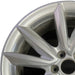19" RDX 19-21 19x8 alloy w/o machined face; gray factory installed Base - Angle View