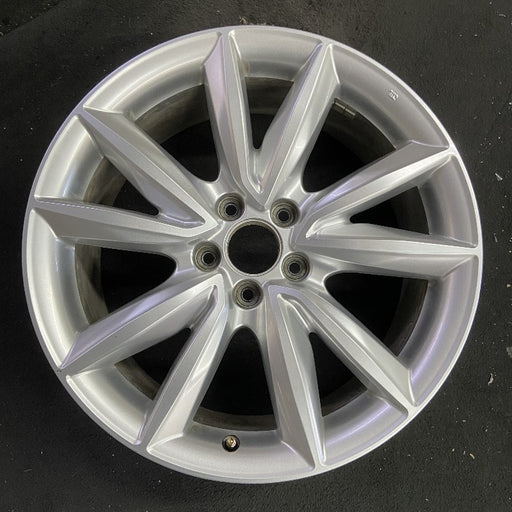 19" RDX 19-21 19x8 alloy w/o machined face; gray factory installed Base - Front View