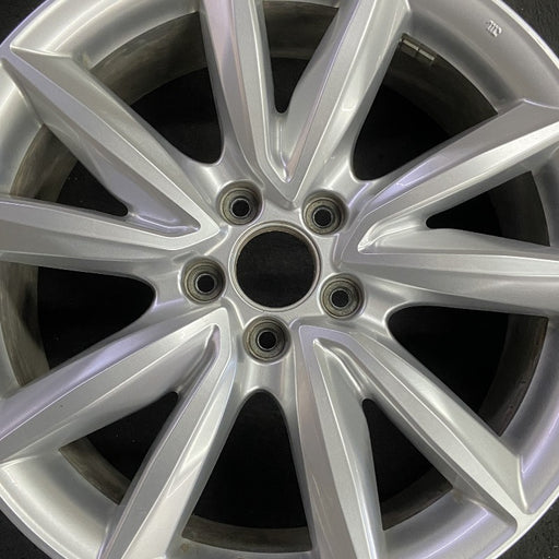 19" RDX 19-21 19x8 alloy w/o machined face; gray factory installed Base - Angle View