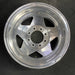 16" FORD F350SD PICKUP 99 16x6 DRW aluminum rear ID 2C34-CA Original OEM Wheel - Front View