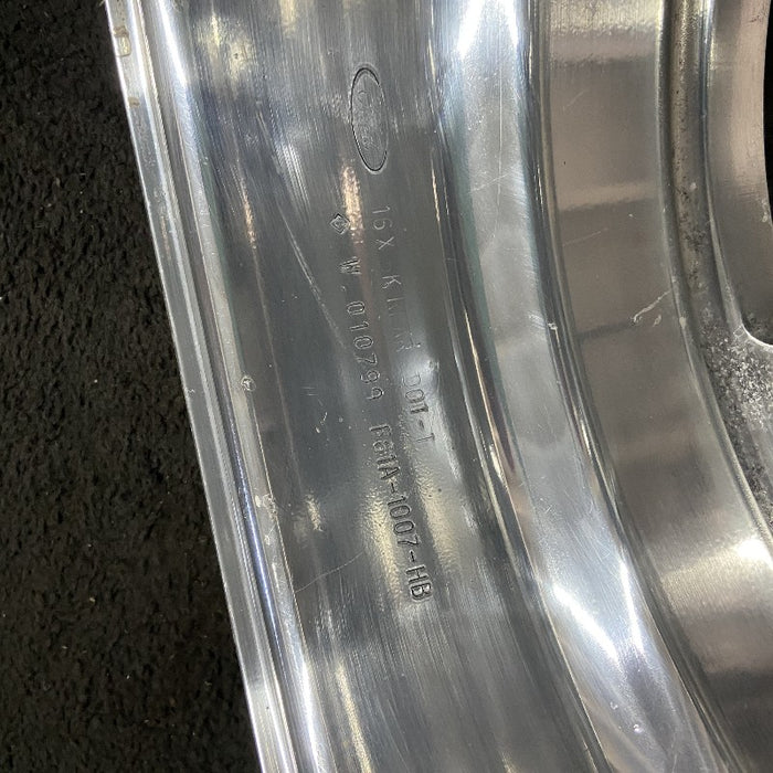 16" FORD F350SD PICKUP 99 16x6 DRW aluminum rear ID 2C34-CA Original OEM Wheel - View 9