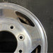 16" FORD F350SD PICKUP 99 16x6 DRW aluminum frt ID 2C34-BA Original OEM Wheel - Close-Up Detail