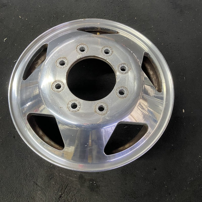 16" FORD F350SD PICKUP 99 16x6 DRW aluminum frt ID 2C34-BA Original OEM Wheel - View 8