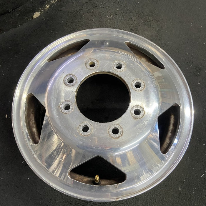 16" FORD F350SD PICKUP 99 16x6 DRW aluminum frt ID 2C34-BA Original OEM Wheel - View 7