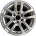 18" SIERRA 1500 PICKUP 19 , 18x8.5, 10 spoke, silver Original OEM Wheel Rim - Front View