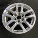 18" SIERRA 1500 PICKUP 19 , 18x8.5, 10 spoke, silver Original OEM Wheel Rim - Side Profile
