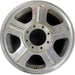 18" FORD F250SD PICKUP 05 18x8 , 5 spoke , aluminum Original OEM Wheel Rim - Front View
