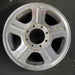 18" FORD F250SD PICKUP 05 18x8 , 5 spoke , aluminum Original OEM Wheel Rim - Angle View