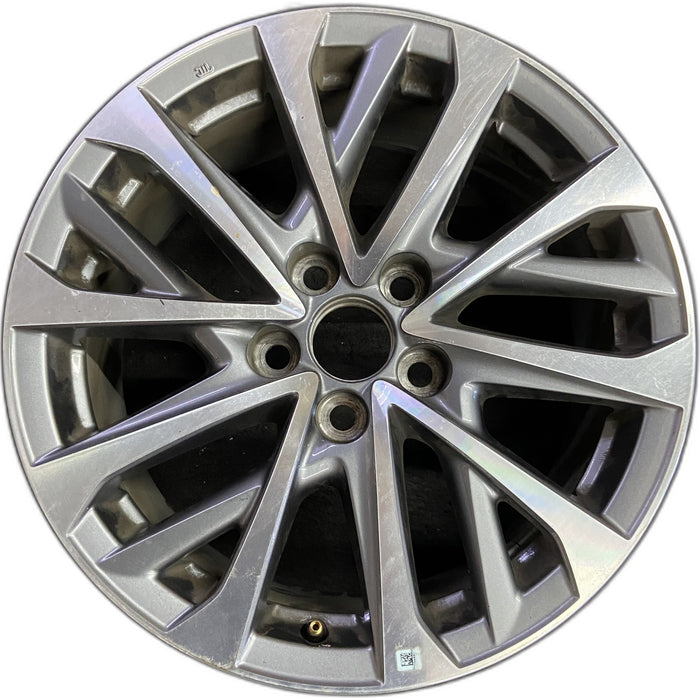 17" LEXUS ES250 22-25 17x7.5 Original OEM Wheel Rim - Front View