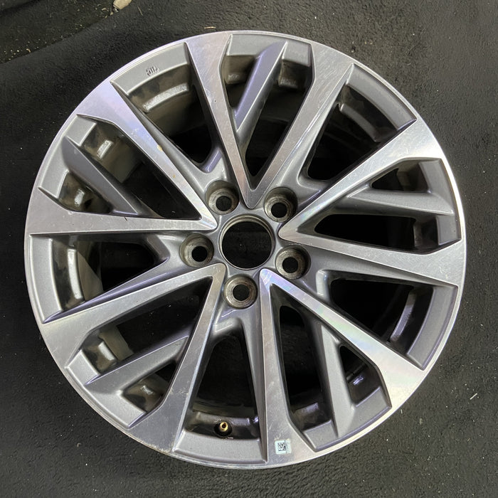 17" LEXUS ES250 22-25 17x7.5 Original OEM Wheel Rim - Angle View