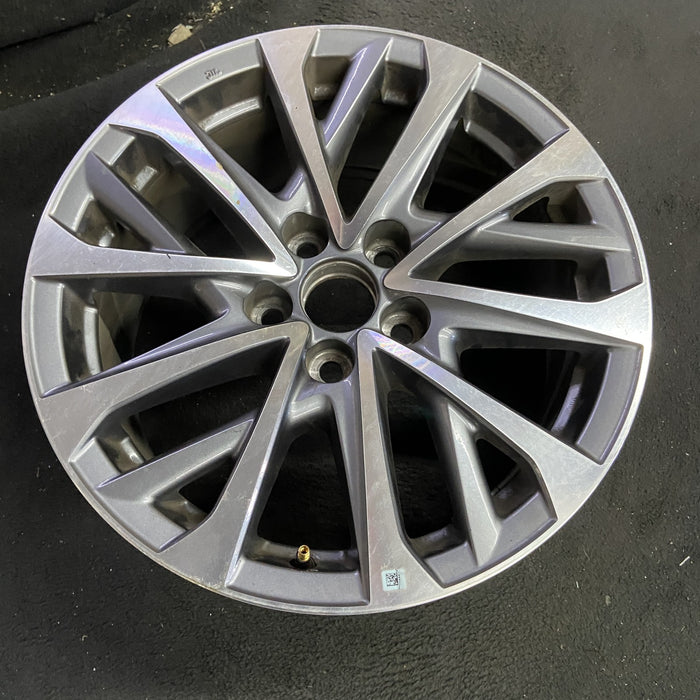 17" LEXUS ES250 22-25 17x7.5 Original OEM Wheel Rim - Side Profile