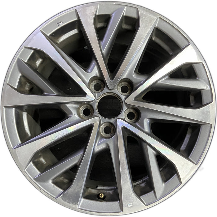 17" LEXUS ES250 22-25 17x7.5 Original OEM Wheel Rim - Front View