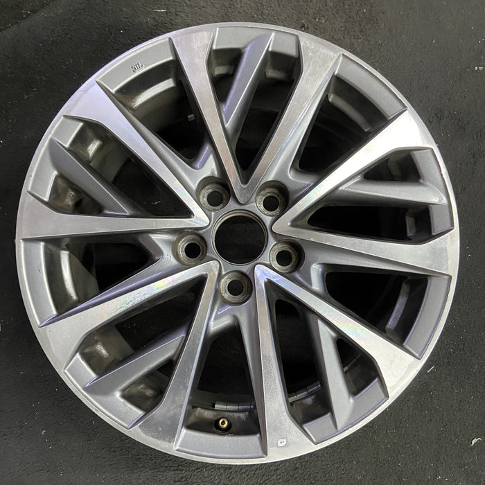 17" LEXUS ES250 22-25 17x7.5 Original OEM Wheel Rim - Angle View