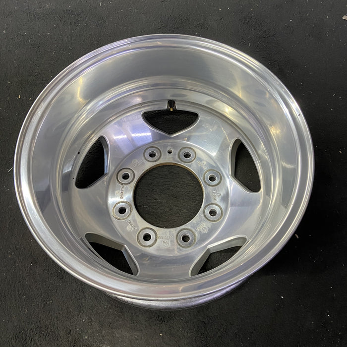 17" SIERRA 3500 PICKUP 11-17 DRW, , forged polished aluminum , rear, outer - View 8