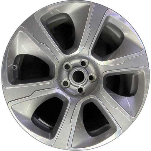 21" RANGE ROVER 18-21 21x9.5 , 6 spoke, machined face , L. Original OEM Wheel - Front View