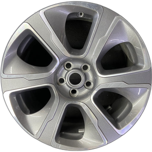 21" RANGE ROVER 18-21 21x9.5 , 6 spoke, machined face , R. Original OEM Wheel - Front View