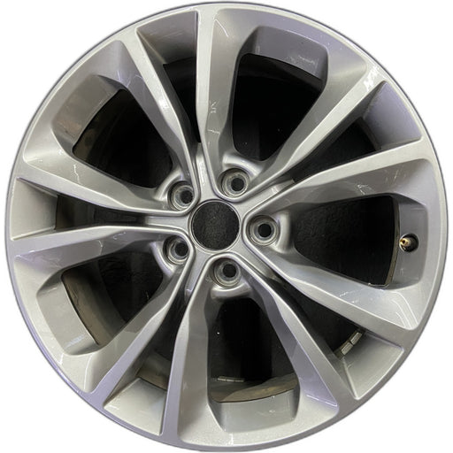 19" CHALLENGER 20-23 19x7.5 , , silver Original OEM Wheel Rim - Front View