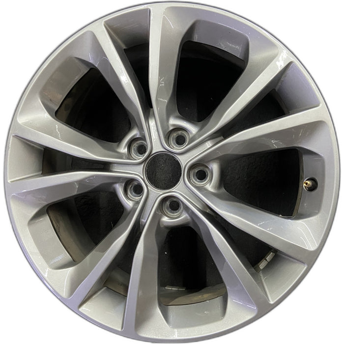 19" CHALLENGER 20-23 19x7.5 , , silver Original OEM Wheel Rim - Front View