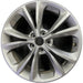 19" CHALLENGER 20-23 19x7.5 , , silver Original OEM Wheel Rim - Front View