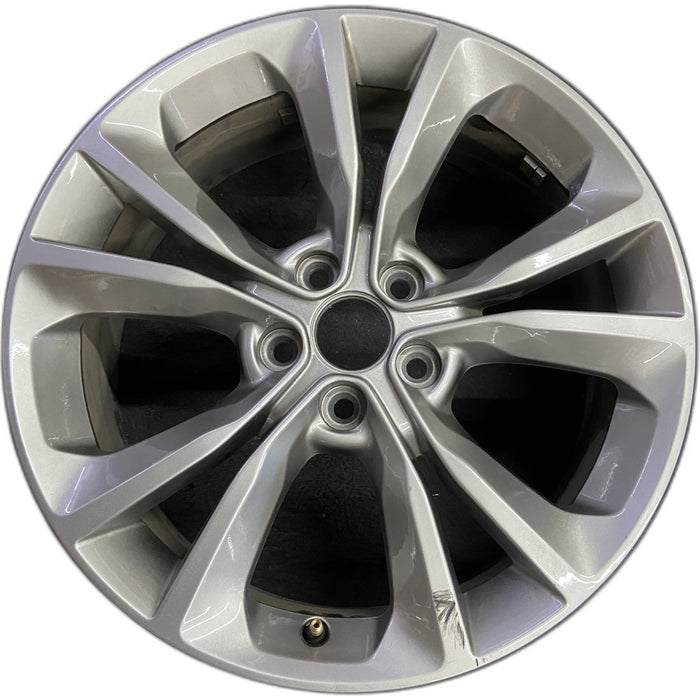 19" CHALLENGER 20-23 19x7.5 , , silver Original OEM Wheel Rim - Front View