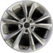 19" CHALLENGER 20-23 19x7.5 , , silver Original OEM Wheel Rim - Front View