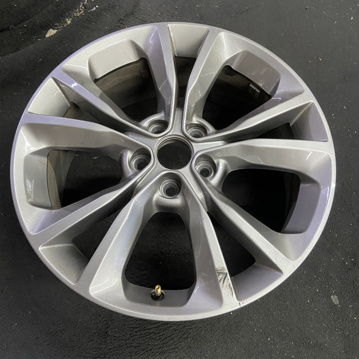 19" CHALLENGER 20-23 19x7.5 , , silver Original OEM Wheel Rim - Side Profile