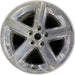 20" DODGE 1500 PICKUP 09-10 20x9 , 5 spoke Original OEM Wheel Rim - Front View