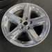 20" DODGE 1500 PICKUP 09-10 20x9 , 5 spoke Original OEM Wheel Rim - Side Profile