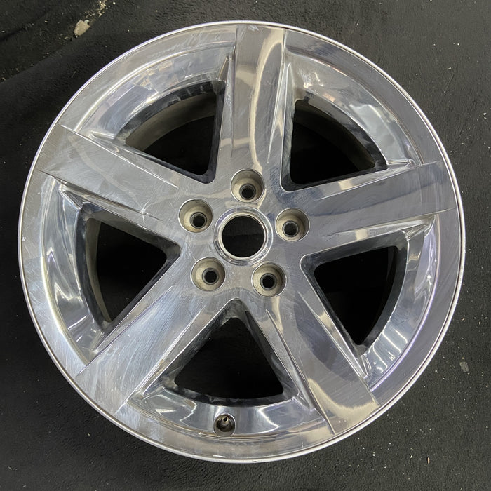 20" DODGE 1500 PICKUP 09-10 20x9 , 5 spoke Original OEM Wheel Rim - Angle View