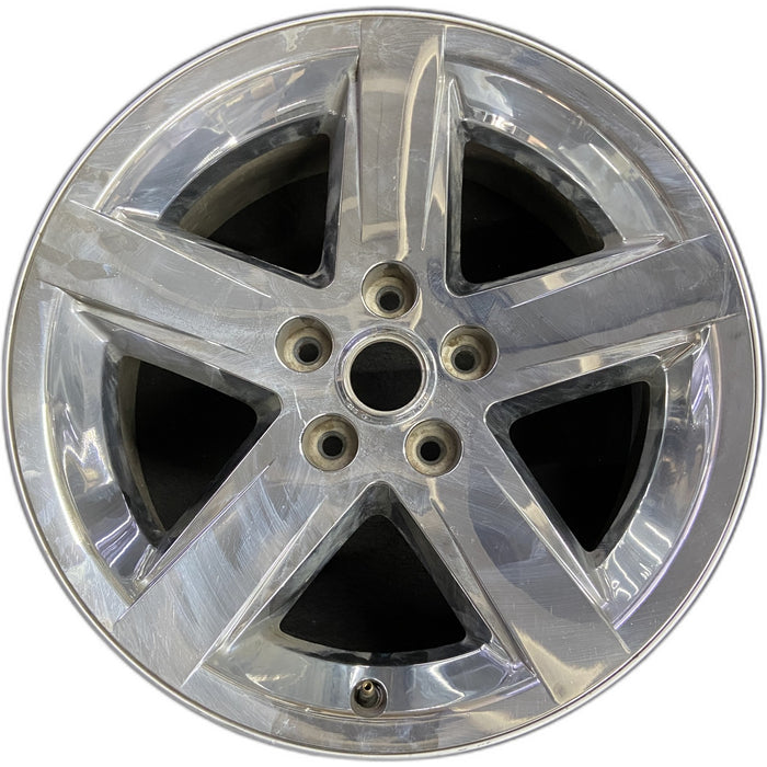 20" DODGE 1500 PICKUP 09-10 20x9 , 5 spoke Original OEM Wheel Rim - Front View