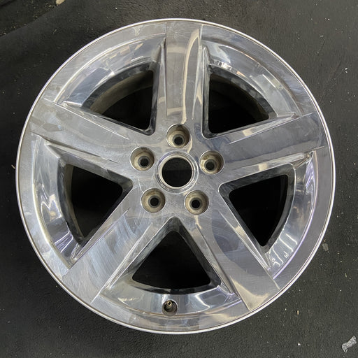 20" DODGE 1500 PICKUP 09-10 20x9 , 5 spoke Original OEM Wheel Rim - Angle View