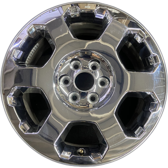 20" FORD F150 PICKUP 09-12 20x8.5, 6 spoke, chrome Original OEM Wheel Rim - Front View