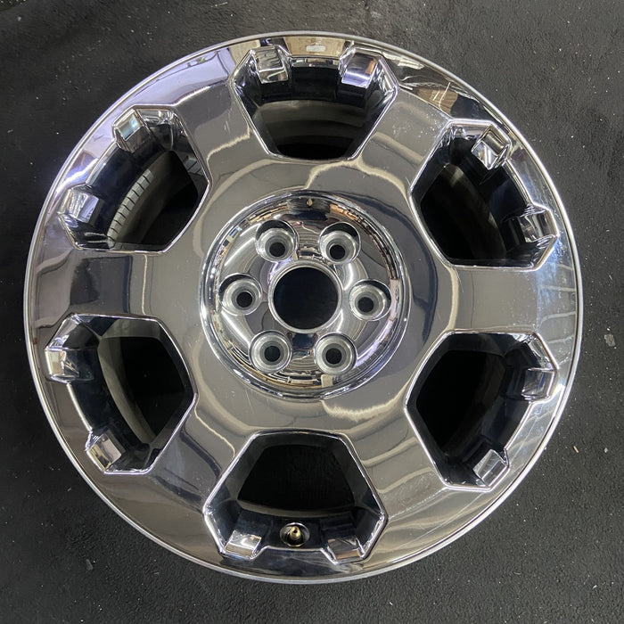 20" FORD F150 PICKUP 09-12 20x8.5, 6 spoke, chrome Original OEM Wheel Rim - Angle View