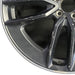 20" MERCEDES E-CLASS 21-23 213 Type E53 Sedan 20x9 5 V spoke black Original OEM - Back View