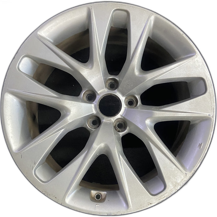 18" GENESIS 13-16 Cpe, 18x8 , , w/o Original OEM Wheel Rim - Front View