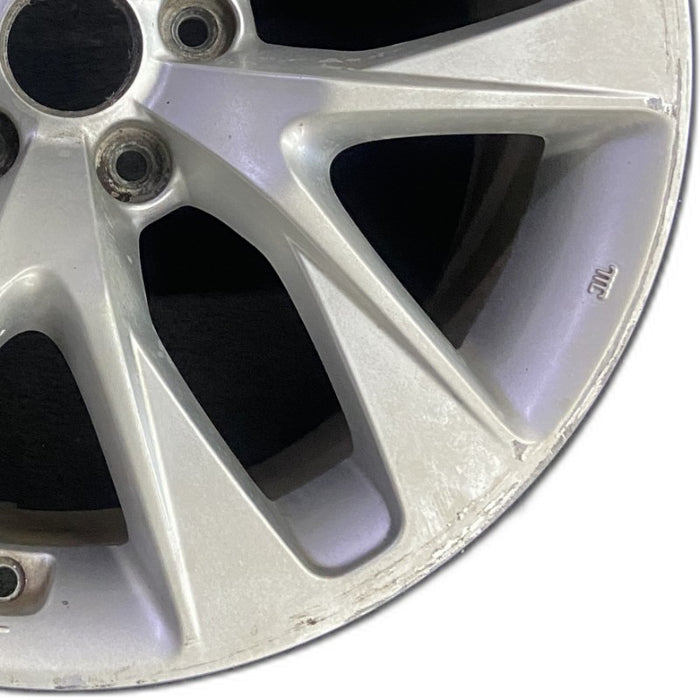 18" GENESIS 13-16 Cpe 18x8 10 spoke rear Original OEM Wheel Rim - Close-Up Detail