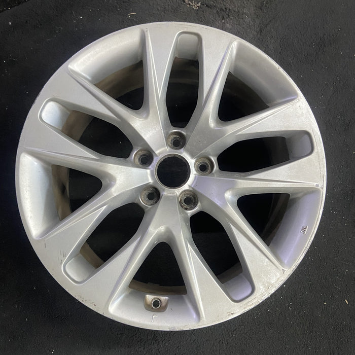 18" GENESIS 13-16 Cpe, 18x8 , , w/o Original OEM Wheel Rim - Angle View