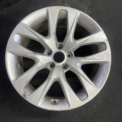 18" GENESIS 13-16 Cpe 18x8 10 spoke rear Original OEM Wheel Rim - Front View