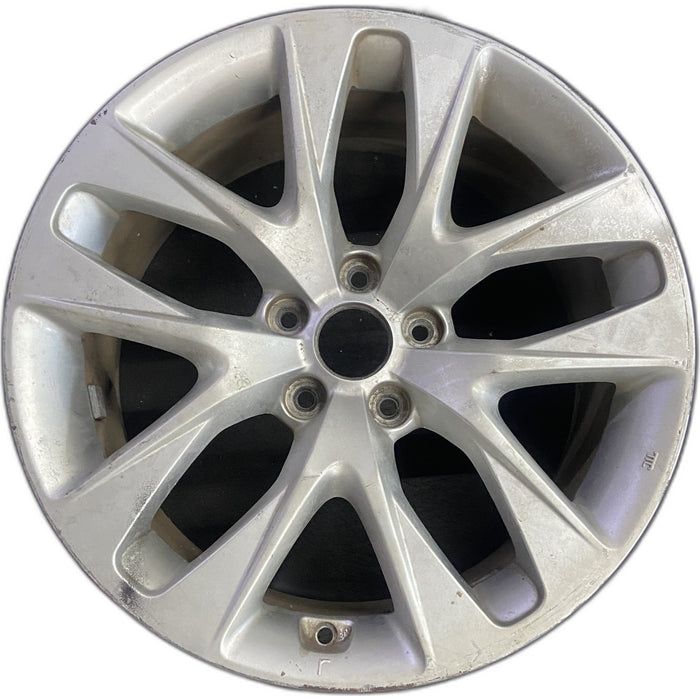 18" GENESIS 13-16 Cpe, 18x8 , , w/o Original OEM Wheel Rim - Front View