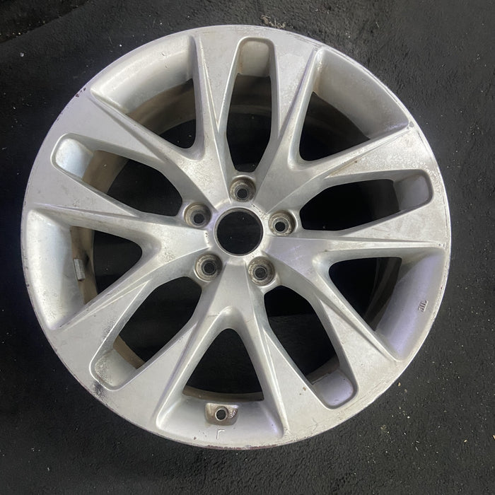 18" GENESIS 13-16 Cpe, 18x8 , , w/o Original OEM Wheel Rim - Angle View