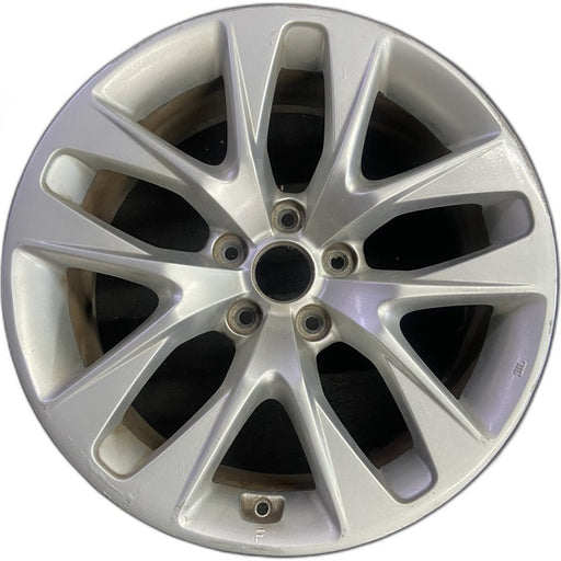 18" GENESIS 13-16 Cpe 18x7.5 10 spoke frt Original OEM Wheel Rim - Front View